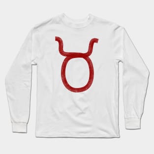 Red Taurus Long Sleeve T-Shirt